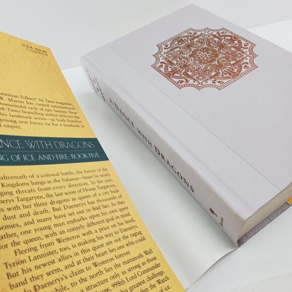 George R.R. Martin Dance With Dragons True First Edition Hardcover Book Fantasy - Picture 4 of 12